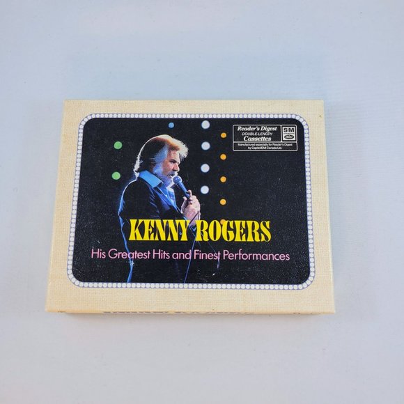 Cassettes Kenny Rogers His Greatest Hits And Finest Performances Double Cassette - Picture 2 of 10